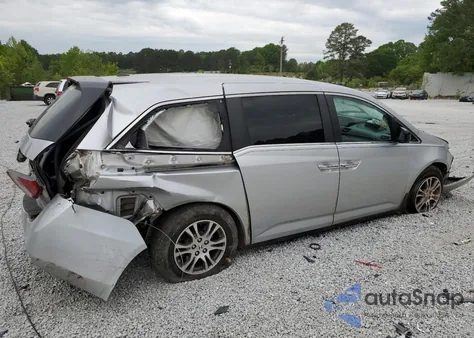 2013 Honda Odyssey Exl from USA, damaged, VIN 5FNRL5H67DB082496